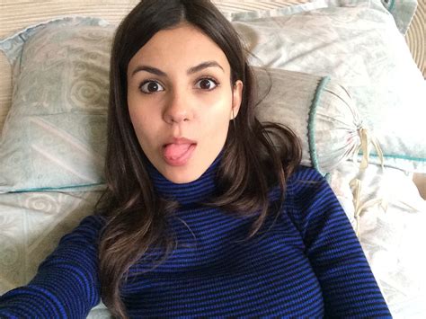 Victoria justice is naked - Victoria Justices photos leaked from iCloud. #26 and #35 are the same exact head shot, thus 35 is a Photoshopped fake.